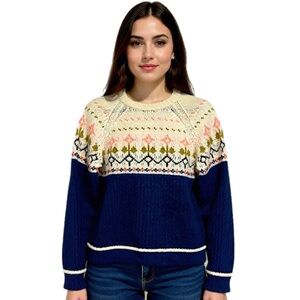 J. Crew Cream Knit Sweater